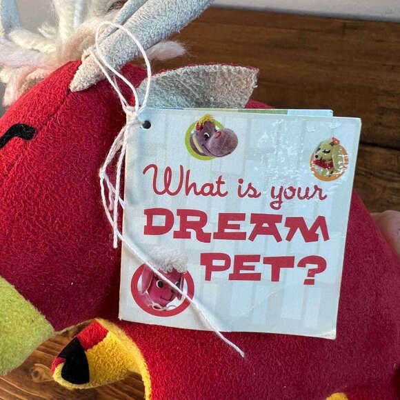 Dakin Dream Pets Tabasco Red And Yellow Bull NWT plush stuffed animal - Picture 11 of 12